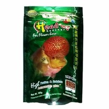 Okiko Fish Food Cichlid Flowerhorn Calcium Head Faster Floating L Pellets 100g