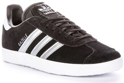 adidas Originals Sneakers 'Gazelle' Male Black Logo Print Size 4