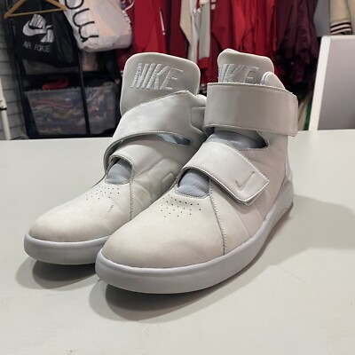 Nike Marxman Premium Pure Platinum Gray Strap Over MAG High Sz: 9 #832766-001