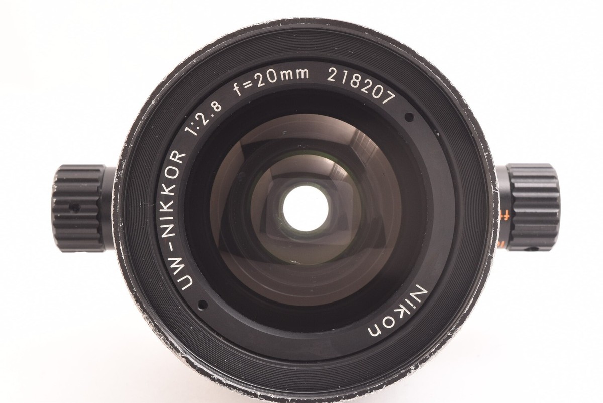 Nikon UW-Nikkor 20mm F2.8 lens for Nikonos camera NIKONOS-V Nikon UW-Nikkor 20mm F2.8 lens for Nikonos camera NIKONOS-V