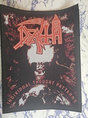 Death Individual Thought Patterns Woven Backpatch 