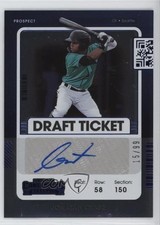 2021 Contenders Prospect 2 Blue Draft Ticket 15/99 Jonatan Clase Auto 0o6m