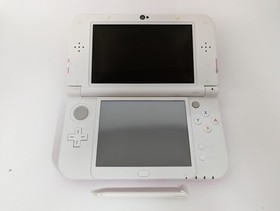 B523 Nintendo new 3DS LL XL console Pink x White Japan fx with manual