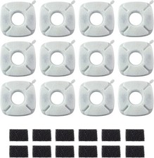 Water Filters for VEKEN 67oz/2L Pet Water Fountain Cat Dog Dish Pack of 12