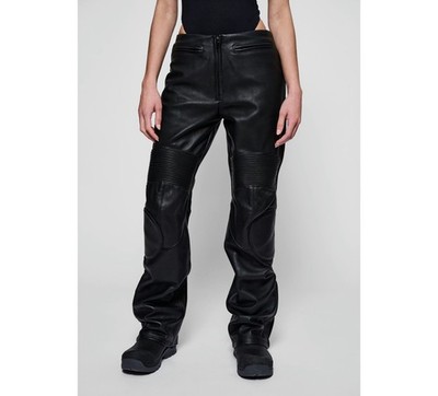 Vanson x Harley $895 WOMEN'S MOTO LEATHER TROUSERS 96343-24CW SIZE 2 NWT