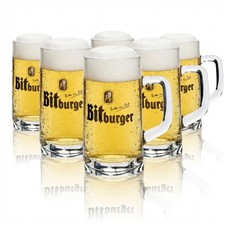 6x Bitburger Bier Glas 0,3l Krug Seidel Rastal Pils Export Helles Gläser Krüge