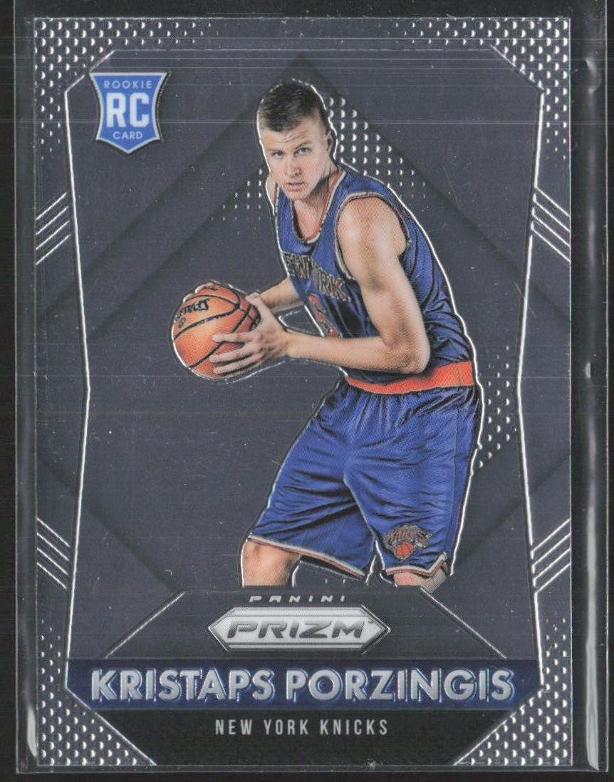 2015-16 Panini Prizm #348 Kristaps Porzingis RC Knicks (B1)