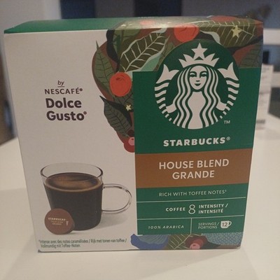 STARBUCKS House Blend Grande 1er Pack (1 x 12 Kapseln) DOLCE GUSTO Kaffeekapseln