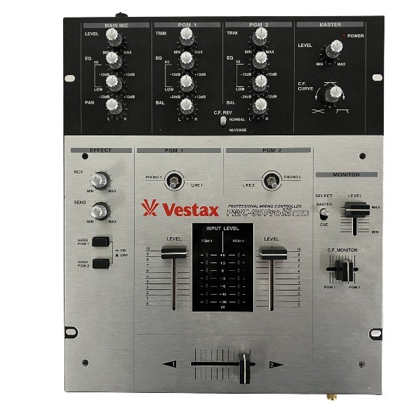 Vestax Pmc-05 Proⅲ Pro3 VCA Professional Mixing Confroller DJ