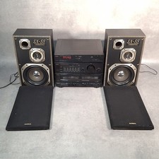 Aiwa CX-55 HiFi System Integrated AMP Cassette Decks Tuner & Speakers Vintage