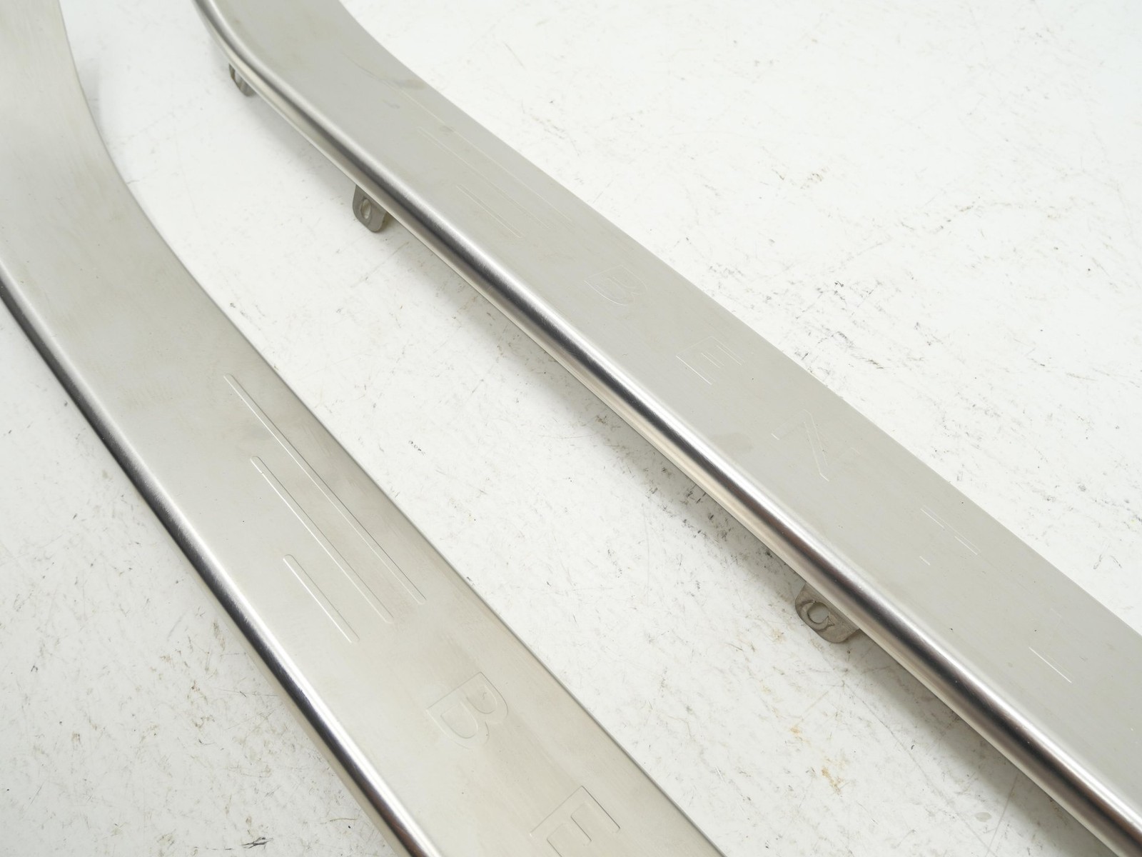 2005 Bentley Continental GT Coupe Door Sill Scuff Step Plate Trim LH/RH Set OEM
