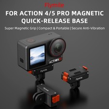 Magnetic Quick-Release Adapter Mount for DJI ACTION 3/4/5 PRO Cameras