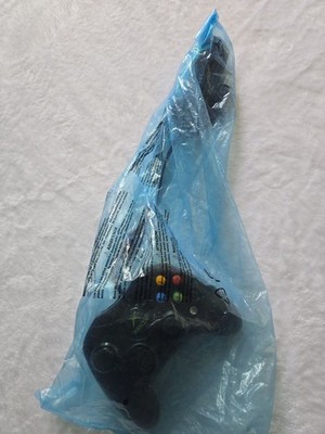 Official Microsoft Original Xbox Controller S Black Wired Sealed New OEM...
