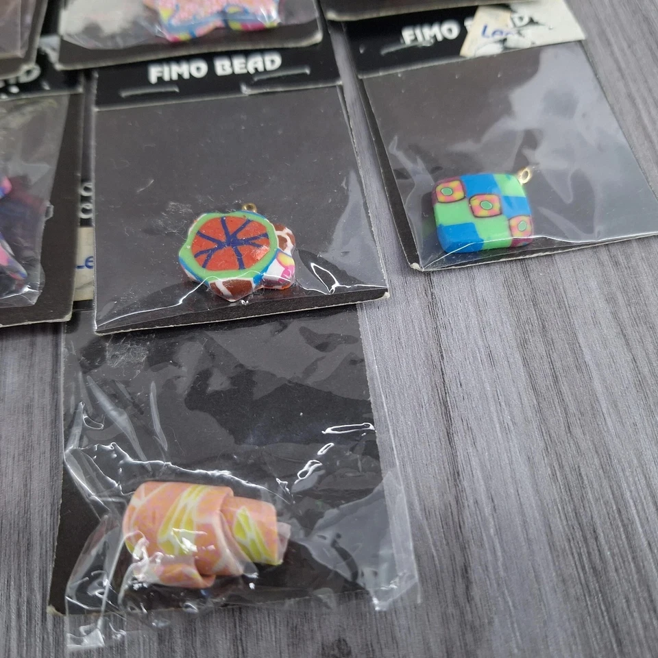 Lote de cuentas de arcilla polimérica Fimo de colección artesanal creativa para hacer joyas Foto 4 de 4