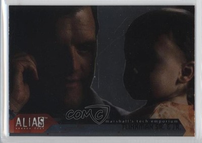 2006 Inkworks Alias Season 4 Marshall's Tech Emporium Flinkman Sr & Jr #69 2o7