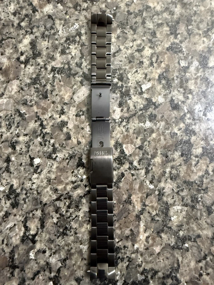 Correa trasera de acero inoxidable Fossil Townsman Foto 3 de 3