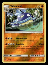 Whiscash Rare Reverse Holo SM - Guardians Rising 71/145 NM Pokémon TCG
