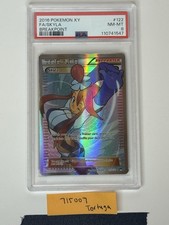 Pokemon XY Breakpoint Skyla 122/122 Full Art Holo Ultra Rare PSA 8 2016 on eBay