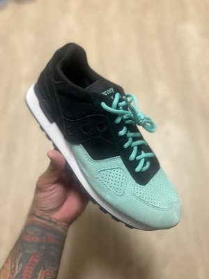 Saucony Shadow Original Black Mint Shoes Size 11 Suede Pack