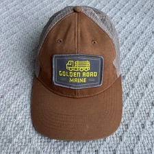 Golden Road Maine Mesh Snapback Adjustable Baseball Hat Cap