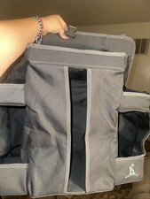 Hiccapop Hanging Diaper Organizer for Changing Table and Crib, Diaper Stacker 