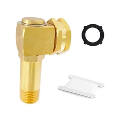 Garden Hose Reel Parts Fittings Swivel Elbow Connector Garden Hose Swivel Ree...