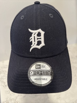New Detroit Tigers New Era 9Forty Hat Adjustable Dark Navy Blue Tiger Adult Cap