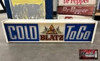 Vtg. BLATZ BEER Lighted Advertising Bar Sign