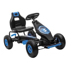 Aosom Kids Ride-on Pedal Go Kart with Wear-Resistant Wheels, Ergonomic Seat,