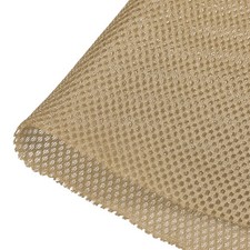 0.5x1.45M Speaker Grill Cloth for Audio Polyester Fiber Stereo Mesh Light Khaki