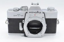 Minolta SRT 101 35mm Film SLR Camera Body, Chrome Version 1B 