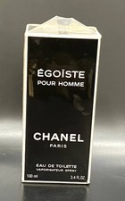 CHANEL Egoiste Pour Homme EDT 100ml 3.4oz Vintage Rare Discontinued Fragrance