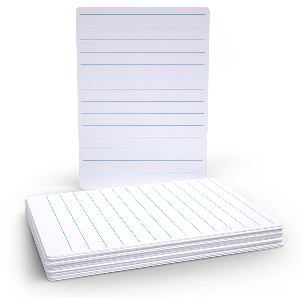 Show-me Basics Pack 30 lined drywipe boards