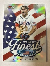 GUNNAR HENDERSON - 2026 Topps Finest World's Finest Team USA #WF-6 REFRACTOR