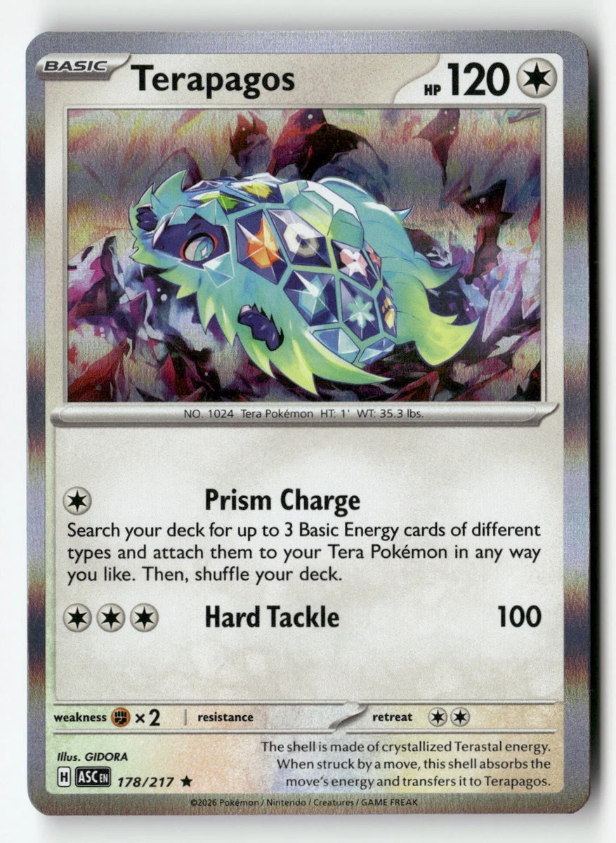 Terapagos Pokémon TCG Cards for sale