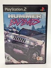 Sony Playstation 2 PS2 Hummer Badlands Disc + Case Cleaned & Tested