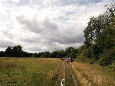 Foto A3 London Schleife neben Fluss Cray Foots Cray Der Fernweg c2011