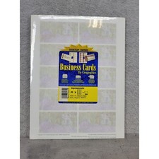 Geographics Impressionistic Business Cards 25 Sheets 250 Cards 39651 Made in USA