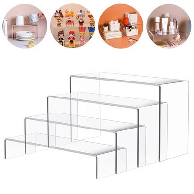 Acrylic Transparent Display Stand Set Durable Organizer for Collectibles