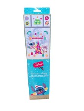 Disney Licensed Stitch  Merry Stitchmas" Window Cling Reusable 1 Sheet New