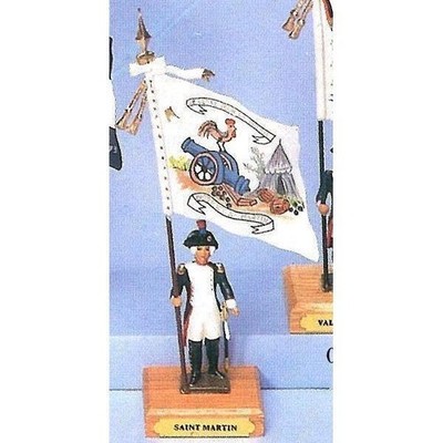 Soldat De Plomb CBG Mignot - Porte-drapeau Révolution Française - 54mm