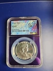 1962 NGC PF67 SILVER PROOF FRANKLIN HALF DOLLAR  50C TraderBee Purple CORE