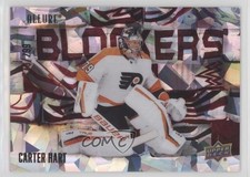 2022-23 Upper Deck Allure Blockers Red /299 Carter Hart #BL-4 1j7j