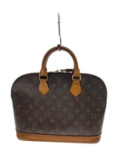 LOUIS VUITTON Handbag 1) Alma_Monogram Canvas PVC Brown Used