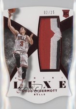 2014-15 Panini Luxe Memorabilia Die-Cuts Prime Red 2/25 Doug McDermott #45 0v0