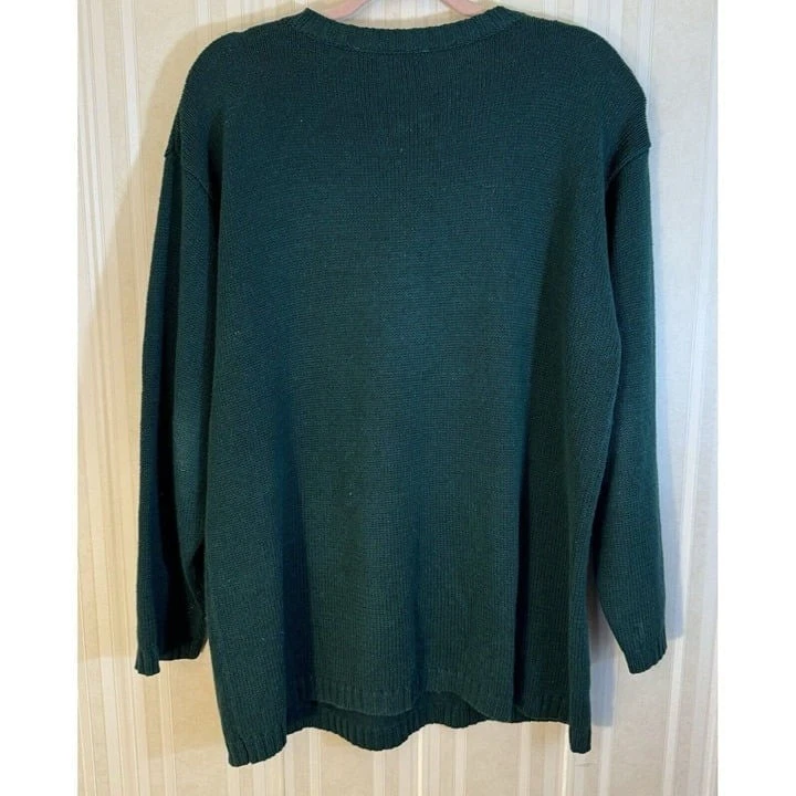 Suéter De Colección Jason Maxwell Mujer L Grueso Tejido Halloween Espantapájaros Calabaza Foto 2 de 4