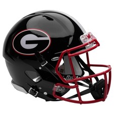 Casco da calcio Georgia Bulldogs nero Riddell Speed taglia intera autentico