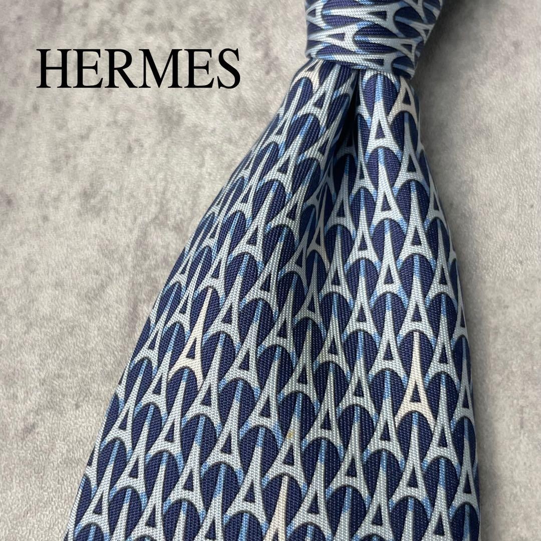 Excellent condition HERMES triangle pattern myste… - image 1