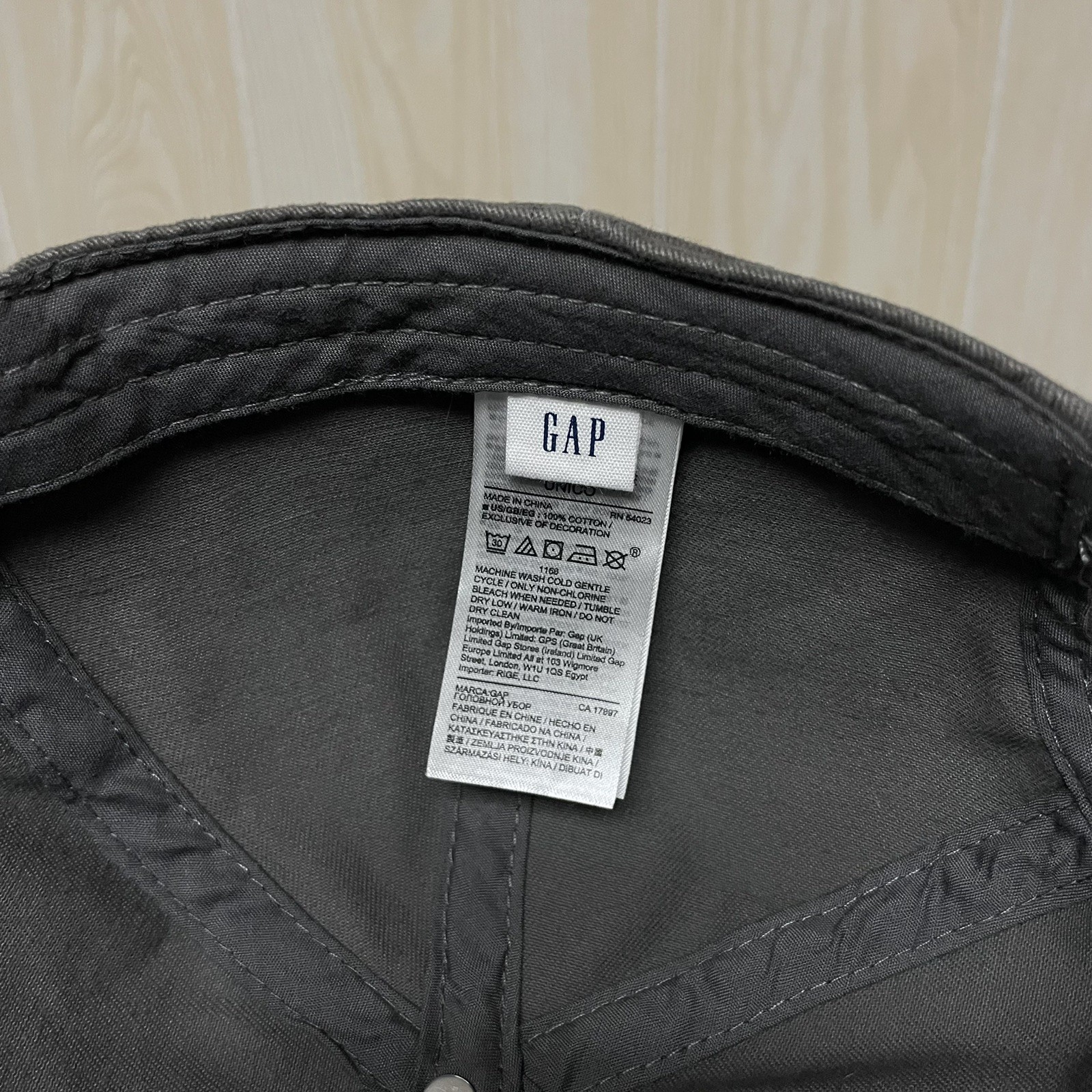 Gap Logo Baseball Cap Adjustable Back Strap Mediu… - image 8