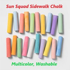 Sun Squad Sidewalk Chalk Set 120 Pieces